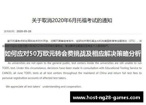 如何应对50万欧元转会费挑战及相应解决策略分析